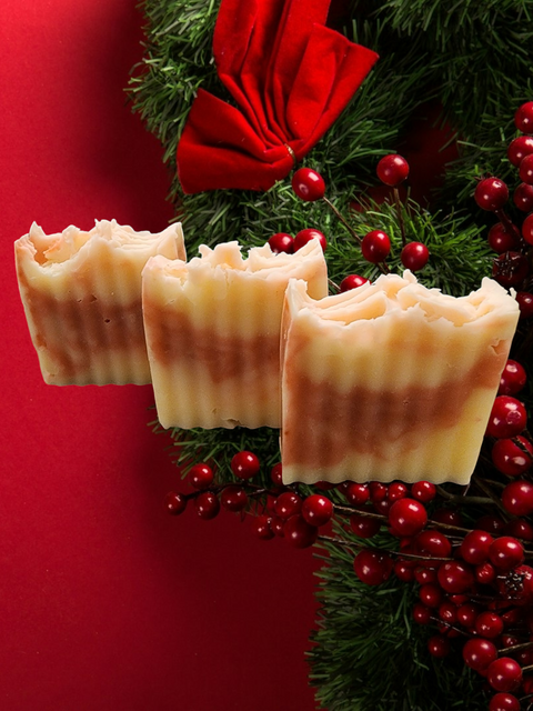 Olive Oil Christmas Soap Bar